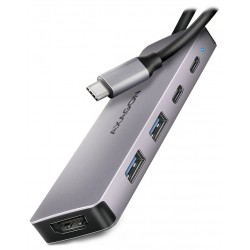 AXAGON multi USB-C 5v1 hub / HMC-5H60 / USB 3.2 Gen1 / 1x PD 100W / 1x USB-C / 2x USB-A / HDMI / 15cm