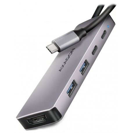 AXAGON multi USB-C 5v1 hub / HMC-5H60 / USB 3.2 Gen1 / 1x PD 100W / 1x USB-C / 2x USB-A / HDMI / 15cm