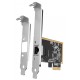 AXAGON PCIe síťová karta 1x GLAN (RJ-45) / PCEE-GRF / Realtek / LP bracket