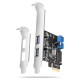 AXAGON řadič do PCIe pro 2x USB Typ-A / 2x USB interní / USB 5Gbps / PCEU-232RS / SP & LP / čip Renesas
