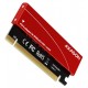 AXAGON slot adaptér do PCIe x16 na M.2 NVMe M-KEY vč. chladiče / PCEM2-S