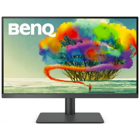 BENQ 27" LED PD2705U/ FF/ LBL/ IPS panel/ 3840x2160/ 20M:1/ 5ms/ HDMI/ DP/ USB/ repro/ Pivot/ černý