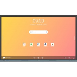 BENQ dotykový panel 65" RE6504/ UHD 4K/8GB I 128GB /provoz 18/7/ HDMI/DP/ USB-C/LAN/ Android 14/40 dotykových bodů