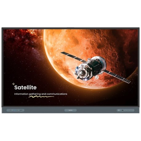 BENQ dotykový panel 75" RP7504/ UHD 4K/8GB I 64GB /provoz 18/7/ HDMI/DP/ USB-C/ Android 13/NFC/wifi/50 dotykových bodů