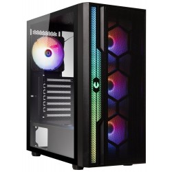 BitFenix skříň Apollo / ATX / 4x 120mm FRGB fan / 3x USB 3.0 / USB 2.0 / tvrzené sklo / černá
