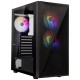BitFenix skříň Helios / ATX / 4x120mm RGB fan / 2xUSB 3.0 / USB 2.0 / tvrzené sklo / černá