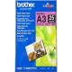 BROTHER fotopapír BP60MA3/ A3/ Foto Matt/ 190g/ 25 listů