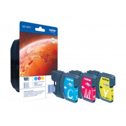 BROTHER inkoustová náplň LC-1100HY RBWBP/ multipack/ Tři barvy