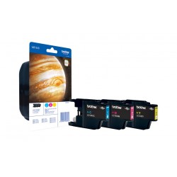 BROTHER inkoustová náplň LC-1240RBWBP/ Tři barvy