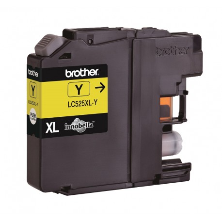BROTHER inkoustová náplň LC-525XLY/ Žlutá/ 1300 stran