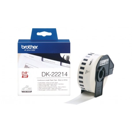 BROTHER papírová role DK-22214/ QL/ 12mm x 30,48m