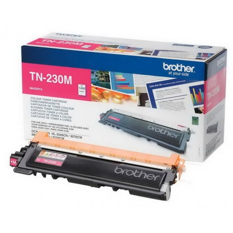 BROTHER tonerová kazeta TN-230M/ HL-3040/ 3070/ NFC-9010/ 9120/ 9320/ 1400 stránek Purpurový