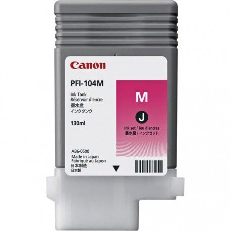 Canon  Zásobník inkoustu PFI-104M/ iPF-65x/ 75x/ Magenta