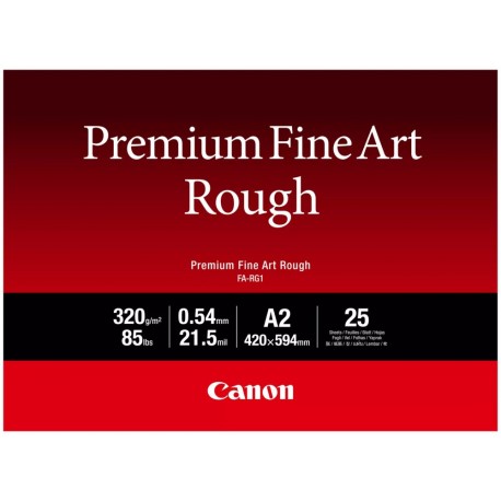 Canon fotopapír  FA-RG1  Premium FineArt Rough A2 25 listů