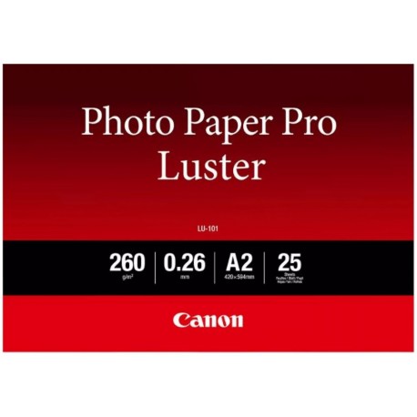 Canon fotopapír  LU-101   Luster A2 25 listů
