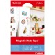 Canon fotopapír  MAGNETIC PHOTO PAPER MG-101  4x6 5 listů