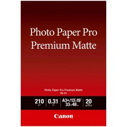 Canon fotopapír  PM-101  Premium Matte A3+ 20 listů