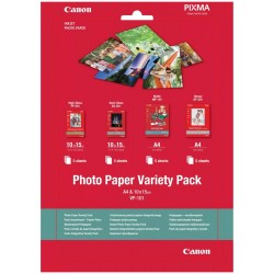 Canon fotopapír  VP-101 A4 & 10x15  Variety Pack