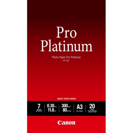 Canon fotopapír PT-101/ A3/ Pro Platinum/ 20ks
