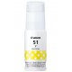 Canon inkoustová lahvička GI-51 Y žlutá