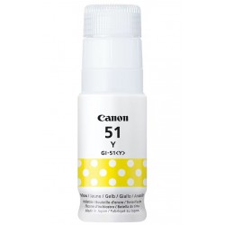 Canon inkoustová lahvička GI-51 Y žlutá
