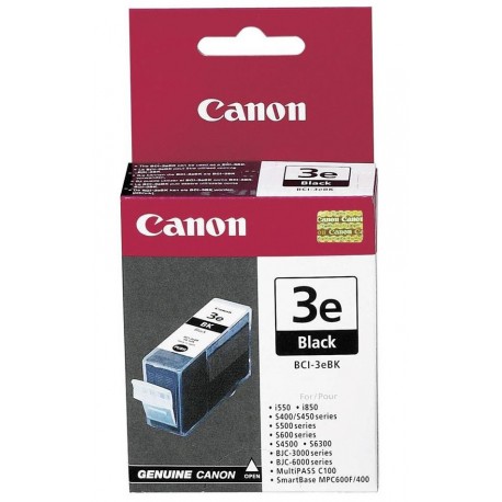Canon inkoustová náplň BCI-3eBk/ Černá