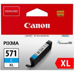 Canon inkoustová náplň CLI-571C/ XL azurová