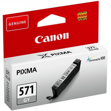 Canon inkoustová náplň CLI-571G/ šedá/ 7ml