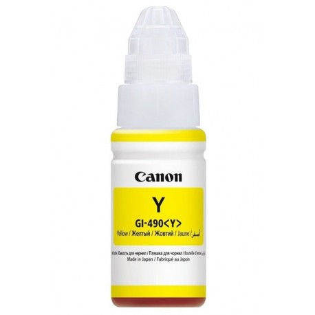 Canon inkoustová náplň GI-490Y/ Žlutá