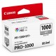 Canon inkoustová náplň PFI-1000 (grey, 80ml) pro Canon imagePROGRAF PRO-1000
