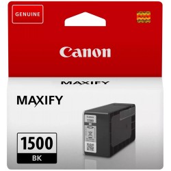 Canon inkoustová náplň PGI-1500 BK černá