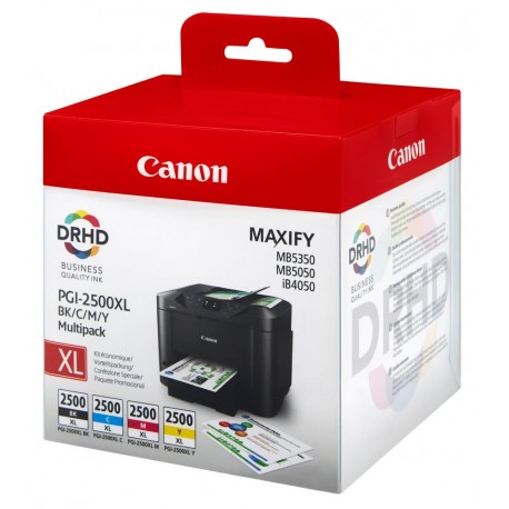 Canon multipack inkoustových náplní PGI-2500XL  C+M+Y+BK