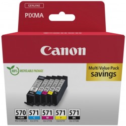 Canon multipack inkoustových náplní PGI-570/CLI-571 PGBK/C/M/Y/BK MULTI