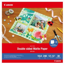 Canon Oboustranný matný papír Canon MP-101D, 12x12 30 sheets