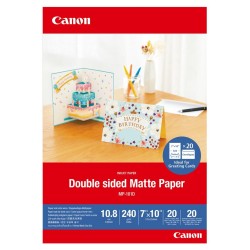 Canon Oboustranný matný papír Canon MP-101D, 7x10 20 sheets