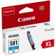 Canon originální inkoustová náplň CLI-581C XL/ cyan/ 8,3ml/ pro Canon PIXMA TR7550,TR8550,TS6150,TS6151....