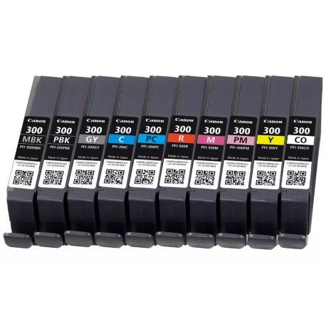 Canon zásobník inkoustu PFI-300 10 Multi Pack