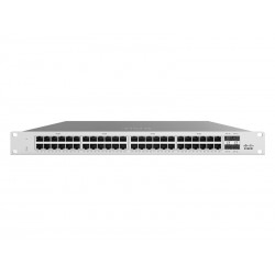 Cisco Meraki MS120-48LP   cloud managed switch, 48 x 10/100/1000 (PoE) + 4 x gigabit SFP - desktop,