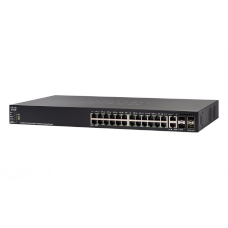 Cisco SG550X-24P-K9-EU 24-port Gigabit PoE Stackable Switch
