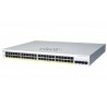 Cisco switch CBS220-48P-4G 48x GbE, 4x SFP, 48x PoE+, 382W
