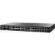 Cisco Switch SF220-48P 48x 10/100 PoE (375W) + 2x 1G combo/ L2+ management/ Lifetime