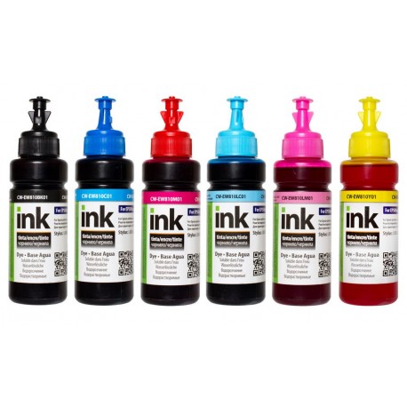 COLORWAY alternativní inkoustová náplň pro EPSON / C13T673xxx/ L8x0/ L1800/ 6x 100ml Multipack