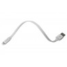 Colorway Datový Kabel USB/ Lightning/ 0,25m/ Bílý
