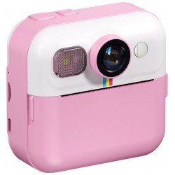 COLORWAY dětský fotoaparát a kamera s tiskárnou CW-PHP01P/ 2,4" IPS/ 1500mAh/ USB-C/ Android/ iOS/ růžová