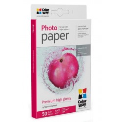 COLORWAY fotopapír/ premium high glossy 255g/m2, 10x15/ 50 kusů