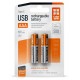 Colorway nabíjecí baterie AAA 590mAh/ USB-C/ 1.5V/ 2ks v balení