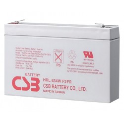 CSB Pb záložní akumulátor VRLA AGM 6V/9Ah (HRL634W F2)