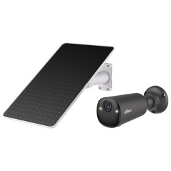 DAHUA IP kamera KIT/BF4CA-4G/ Bullet/ 4G/ 4Mpix/ objektiv 2,1mm/ H.265/ krytí IP66/ IR až 20m + 8W solární panel (černý)