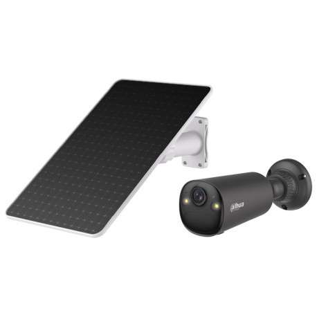 DAHUA IP kamera KIT/BF4CA-4G/ Bullet/ 4G/ 4Mpix/ objektiv 2,1mm/ H.265/ krytí IP66/ IR až 20m + 8W solární panel (černý)