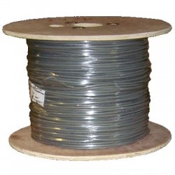 DATACOM kabel drát C6 FTP LS0H 305m cívka šedý